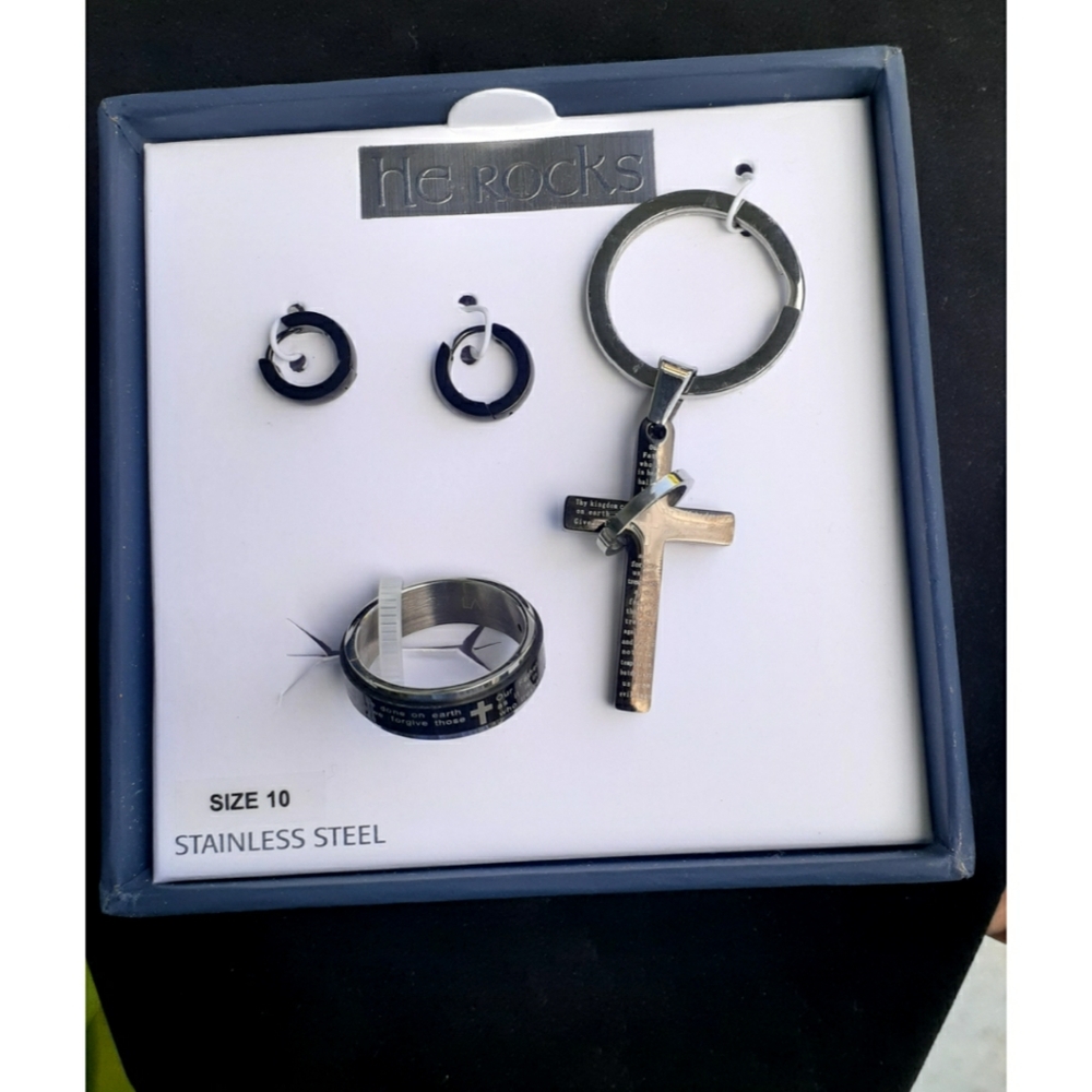 HE ROCKS Jewelry set